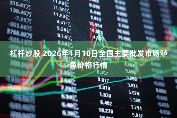杠杆炒股 2026年1月10日全国主要批发市场鲈鱼价格行情