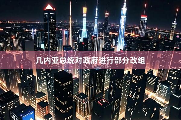 几内亚总统对政府进行部分改组