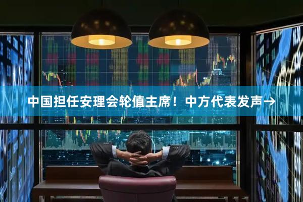 中国担任安理会轮值主席！中方代表发声→