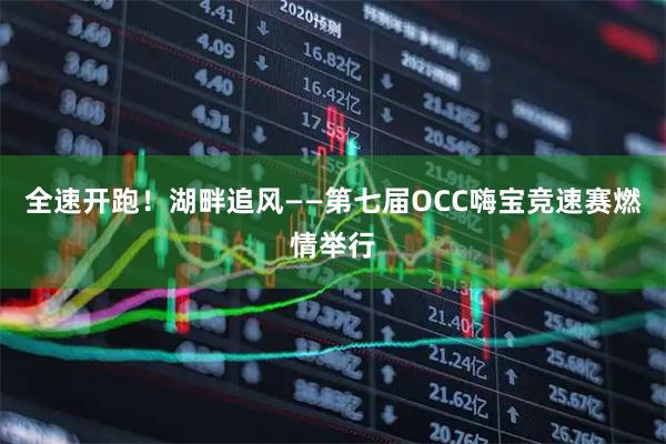 全速开跑！湖畔追风——第七届OCC嗨宝竞速赛燃情举行
