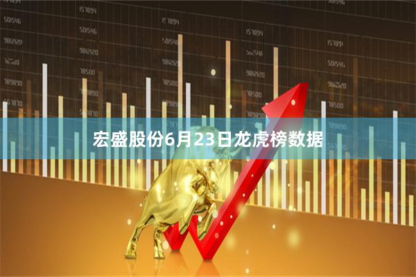 宏盛股份6月23日龙虎榜数据