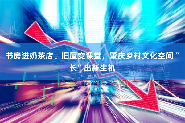 书房进奶茶店、旧屋变课堂，肇庆乡村文化空间“长”出新生机